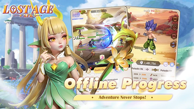 Offline Progress / Adventure Never Stops!